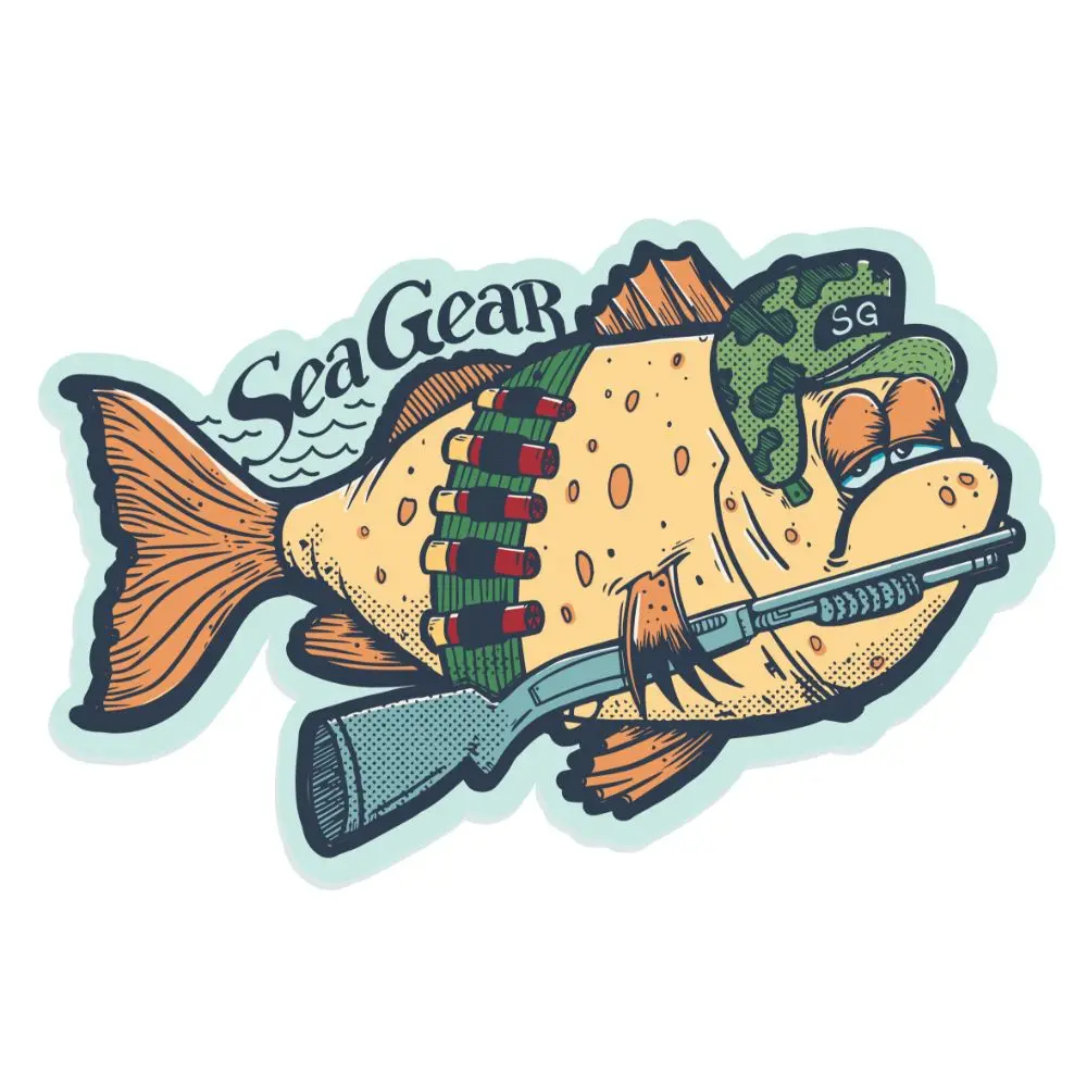 Sea Gear - Grumpy Fish Sticker 1