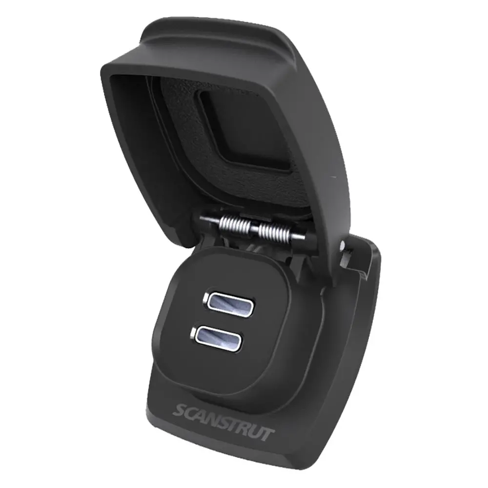Scanstrut Flip Pro Max - Dual Usb-C Charge Socket [Sc-Usb-F3] 1