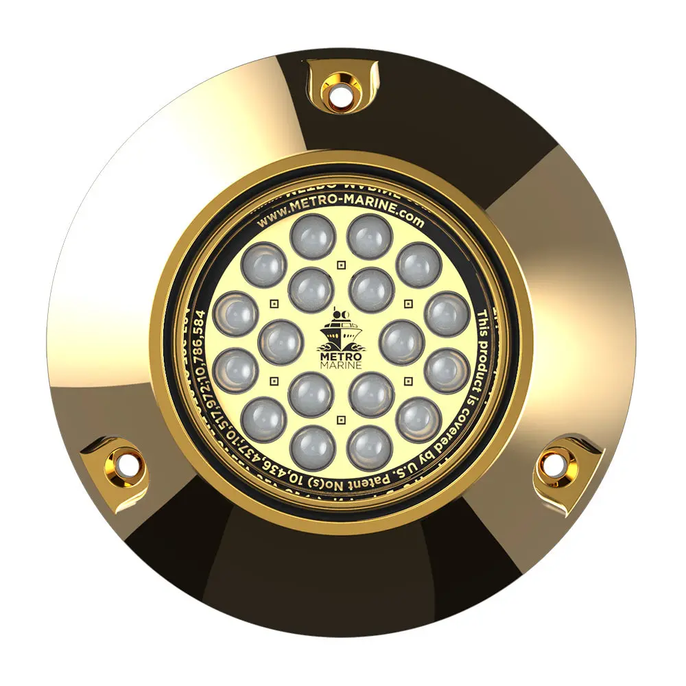 Metro Marine High-Output Submersible Underwater Light W/Intelligent Monochromatic Leds - Green, 45 Beam [F-Bmr1-G3-45] 1