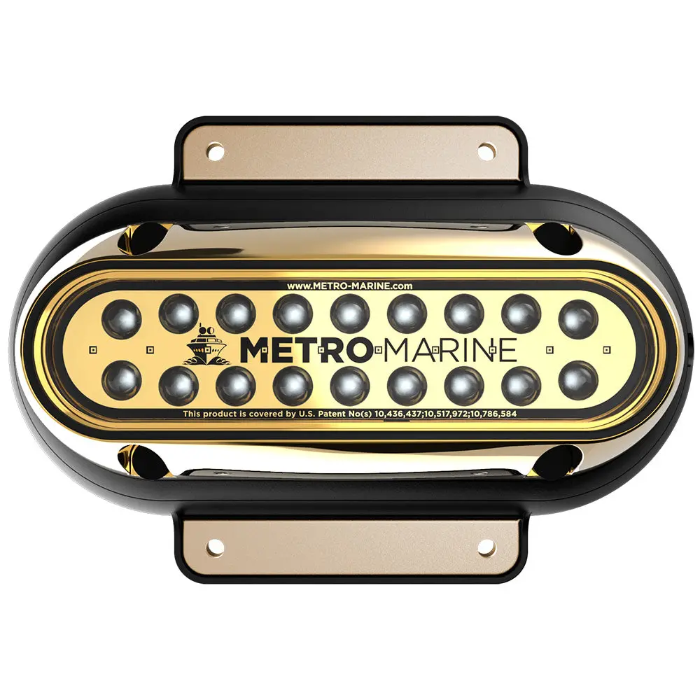 Metro Marine High-Output Elongated Surface Mount Light W/Intelligent Monochromatic Leds - Blue, 90 Beam [F-Sme1-H-B3-90] 1