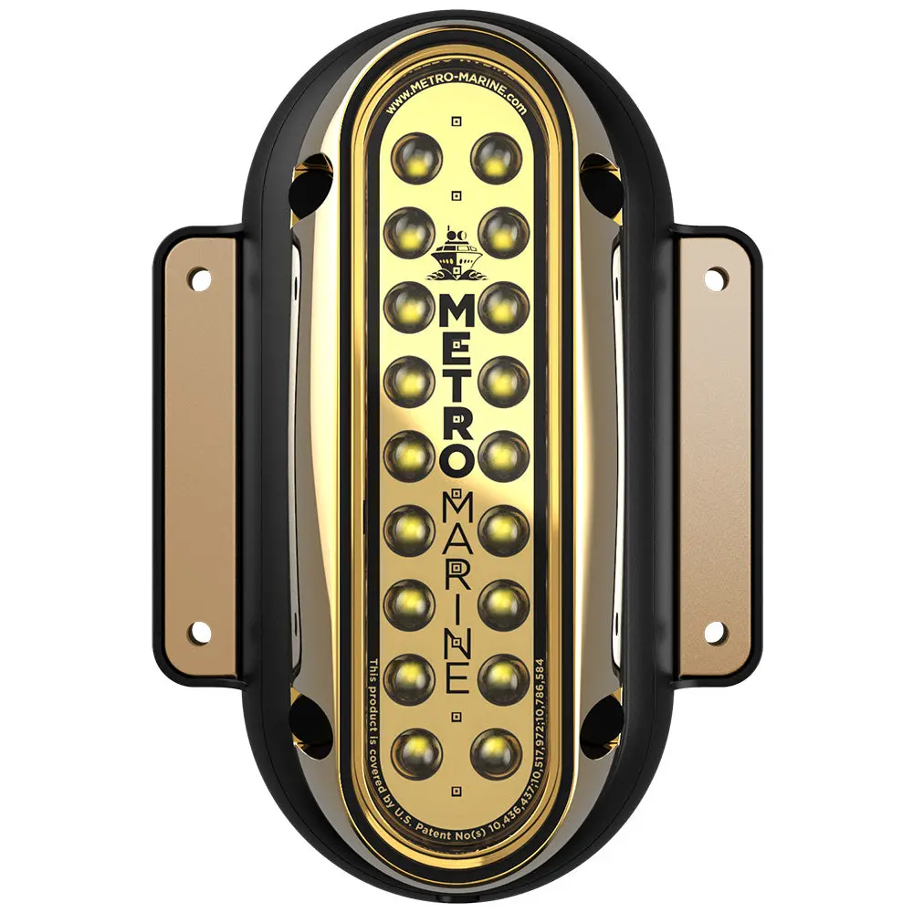 Metro Marine High-Output Vertical Surface Mount Light W/Intelligent Monochromatic Leds - White, 45 Beam [F-Sme1-V-W3-45] 1