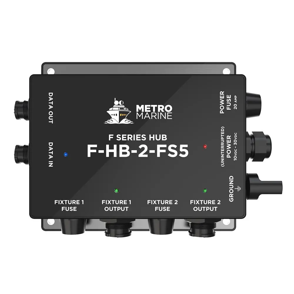Metro Marine Full Spectrum Hub - 2 Outputs [F-Hb-2-Fs5] 1