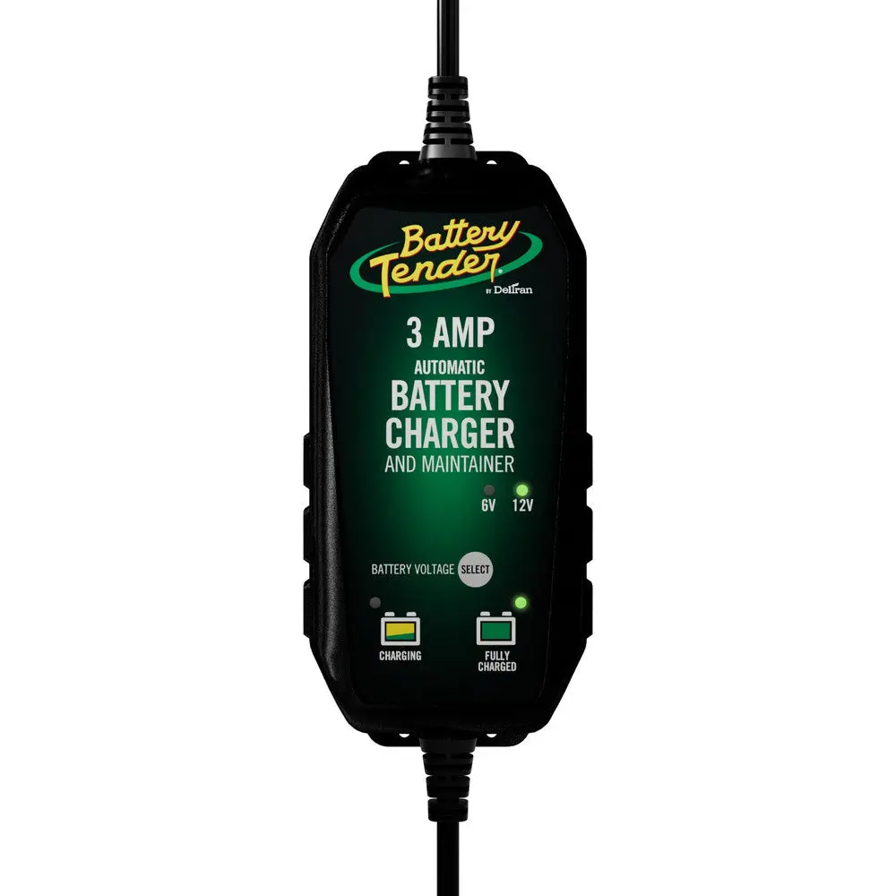 Battery Tender 6V/12V, 3A Selectable Battery Charger [022-0202-Cos] 1