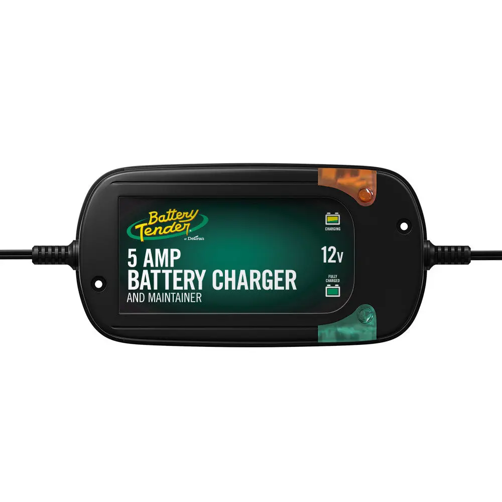 Battery Tender 12V, 5A Battery Charger [022-0186G-Dl-Wh] 1