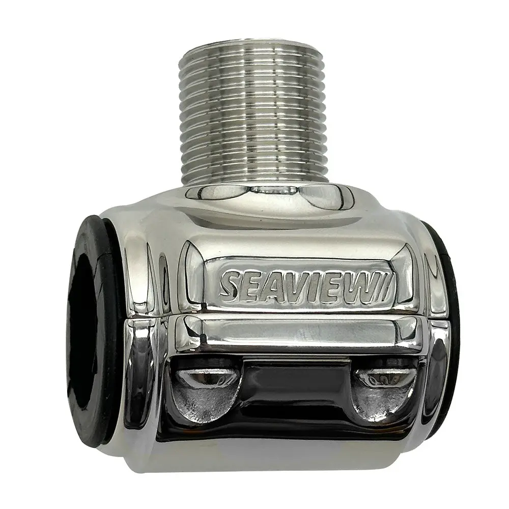 Seaview 316 Stainless Steel Antenna Rail Mount - 1" - 1-1/4" Rails [Svrcl1] 1