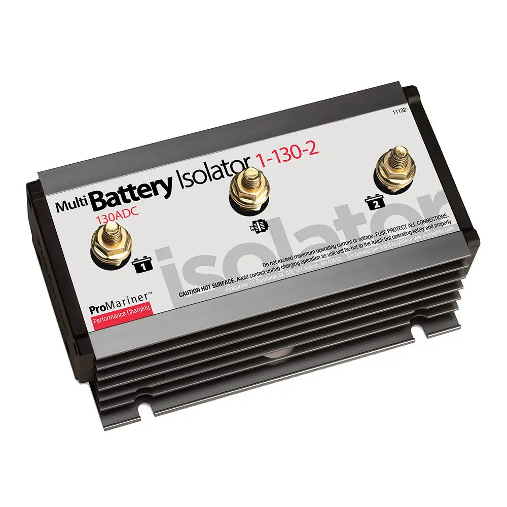 Promariner Battery Isolator - 130 Amp - 1 Alternator - 2 Battery [11132] 1