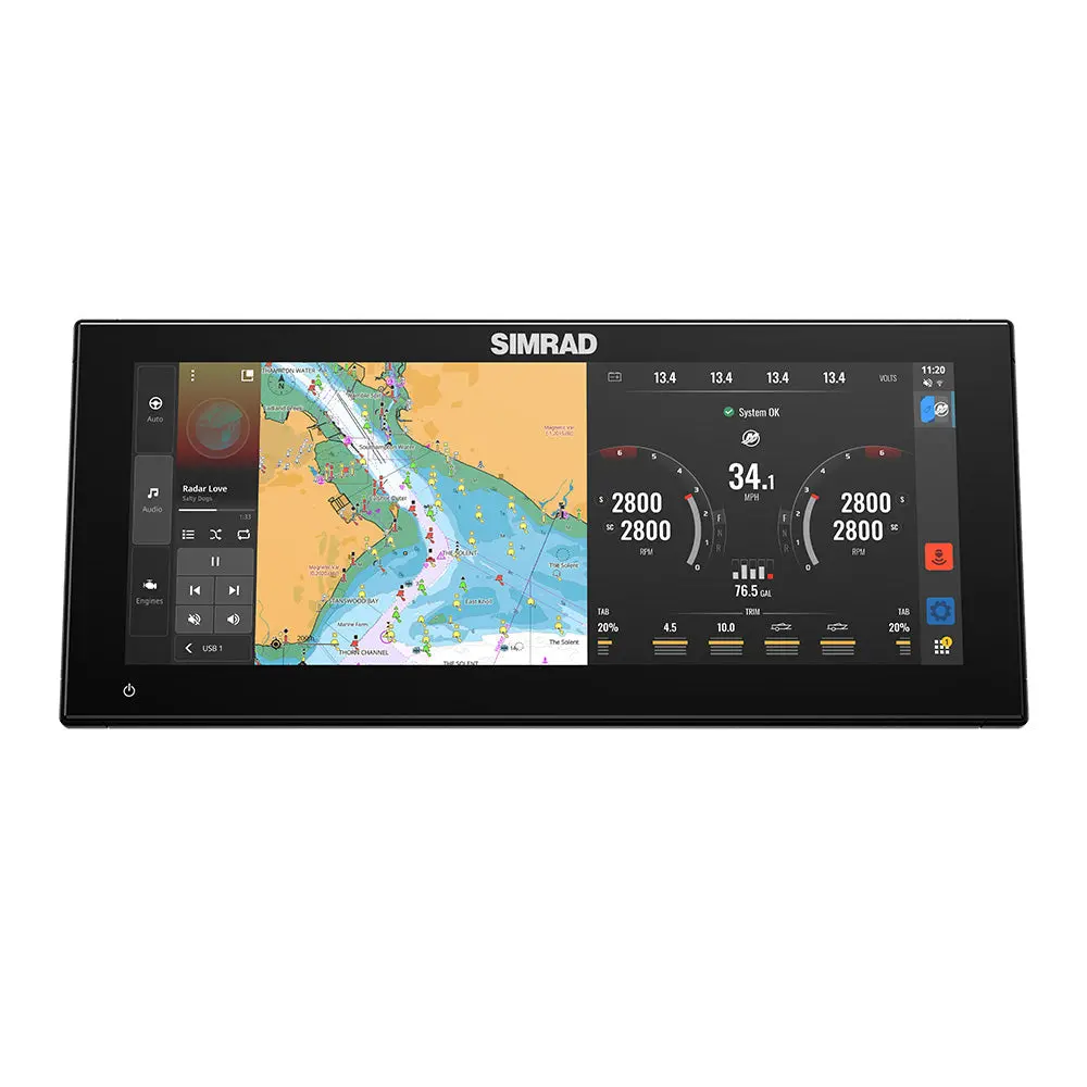 Simrad Nsx 3015Uw Combo W/Active Imaging 3-In-1 Transducer [000-16213-001] 1