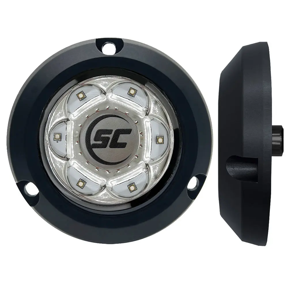 Shadow-Caster Sc2 Series Polymer Composite Surface Mount Underwater Light - Great White [Sc2-Gw-Csm] 1