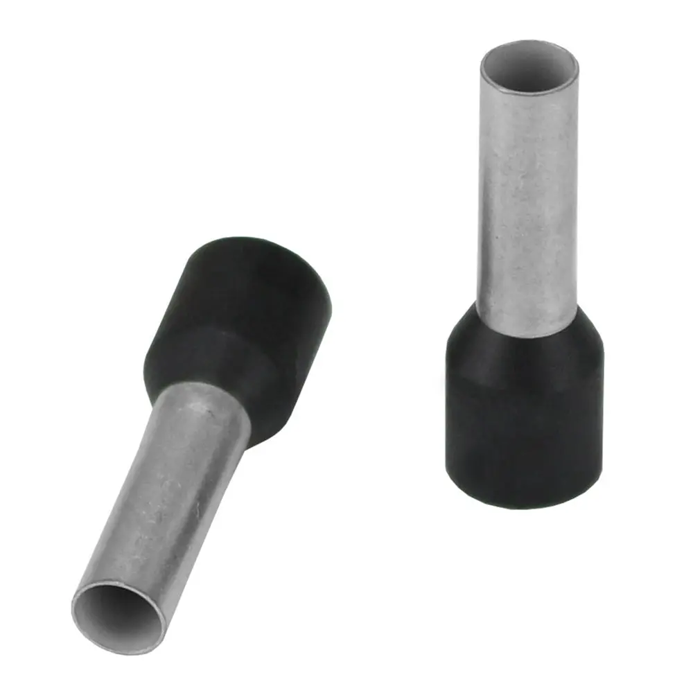 Pacer Black 10 Awg Wire Ferrule - 10Mm Length - 25 Pack [Tfrl10-12Mm-25] 1