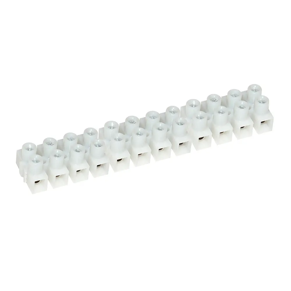 Pacer 20A Euro Style Terminal Block - 12 Gang - 5 Pack [E200-12-5] 1