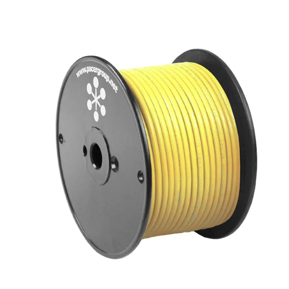 Pacer Yellow 10 Awg Primary Wire - 20' [Wul10yl-20] 1