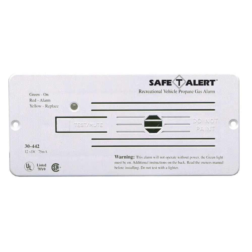 Safe-T-Alert 30 Series 12V Rv Propane Alarm - White [30-442-P-Wt] 1