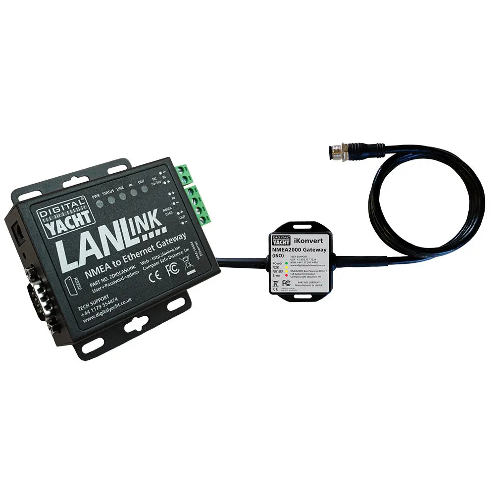Digital Yacht Lanlink Nmea 2000 To Ethernet Gateway [Zdiglanln2k] 1
