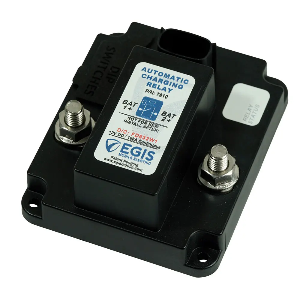 Egis Programmable Automatic Charging Relay (Acr) 160A, 12V [7610] 1