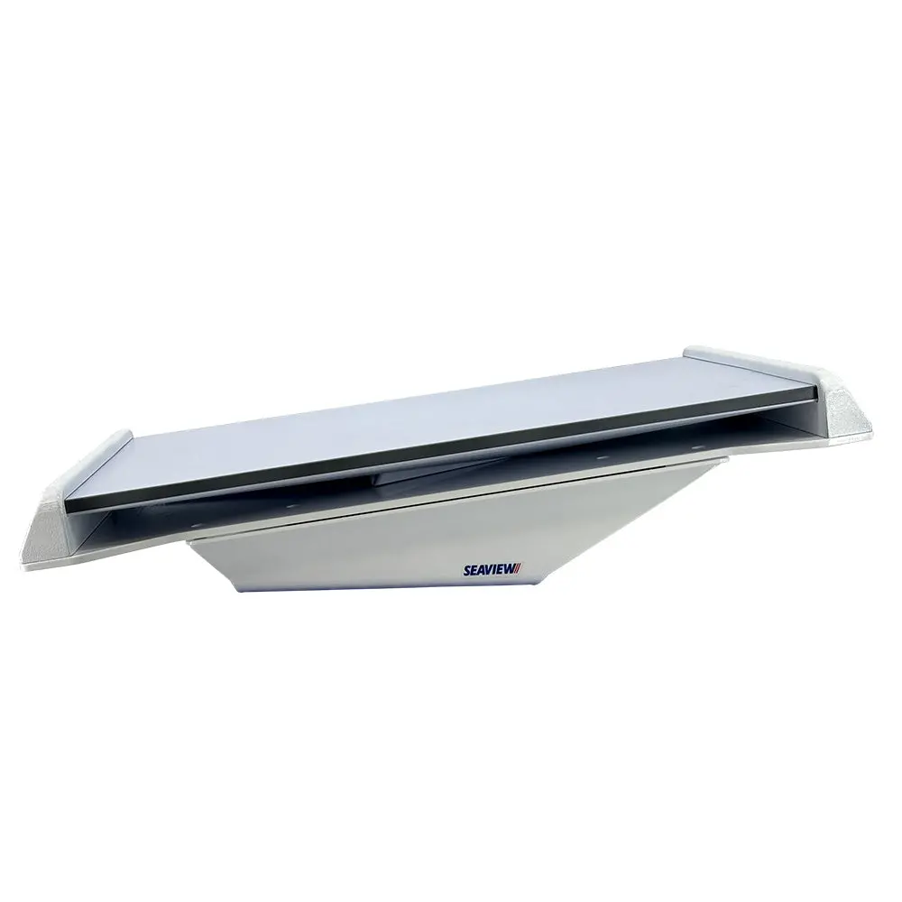Seaview Gen 3 Standard Starlink Antenna Mount W/8 Degree Wedge Base - White [Srm200wb8] 1