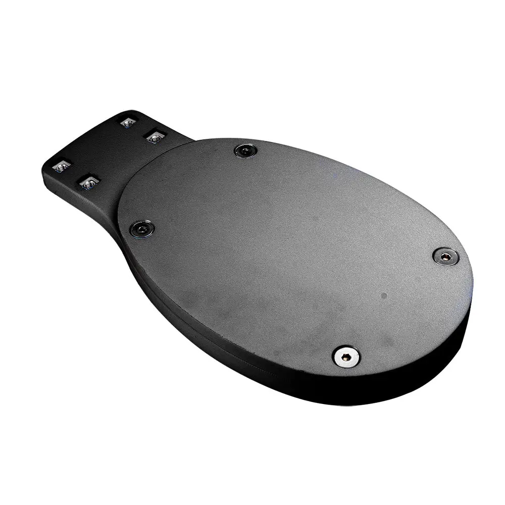 Seaview Modular Plate To Fit Searchlights  Thermal Cameras On Seaview Mounts Ending In M1 Or M2 - Black [Adablankblk] 1