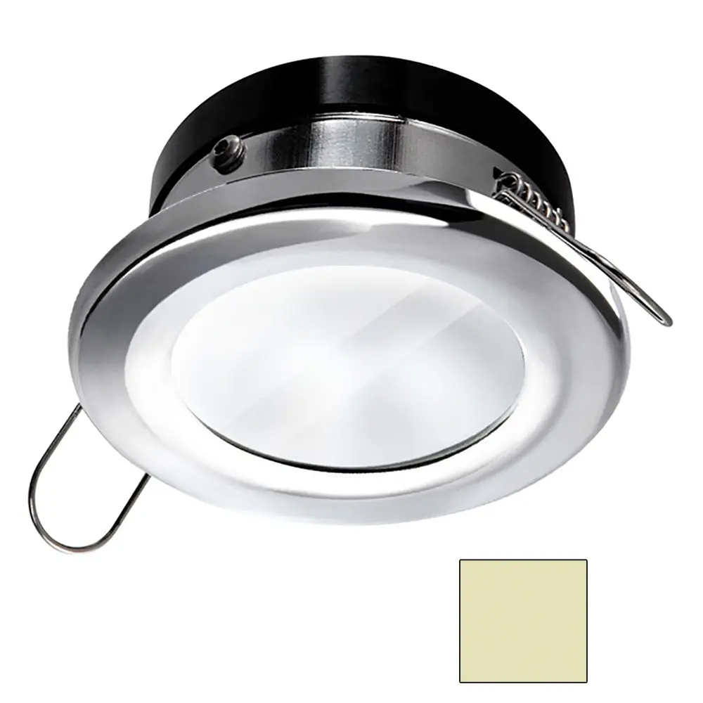 I2systems Apeiron A1110z 4.5W Spring Mount Light - Round - Warm White - Polished Chrome Finish [Ap-4W-30K-Pw11] 1
