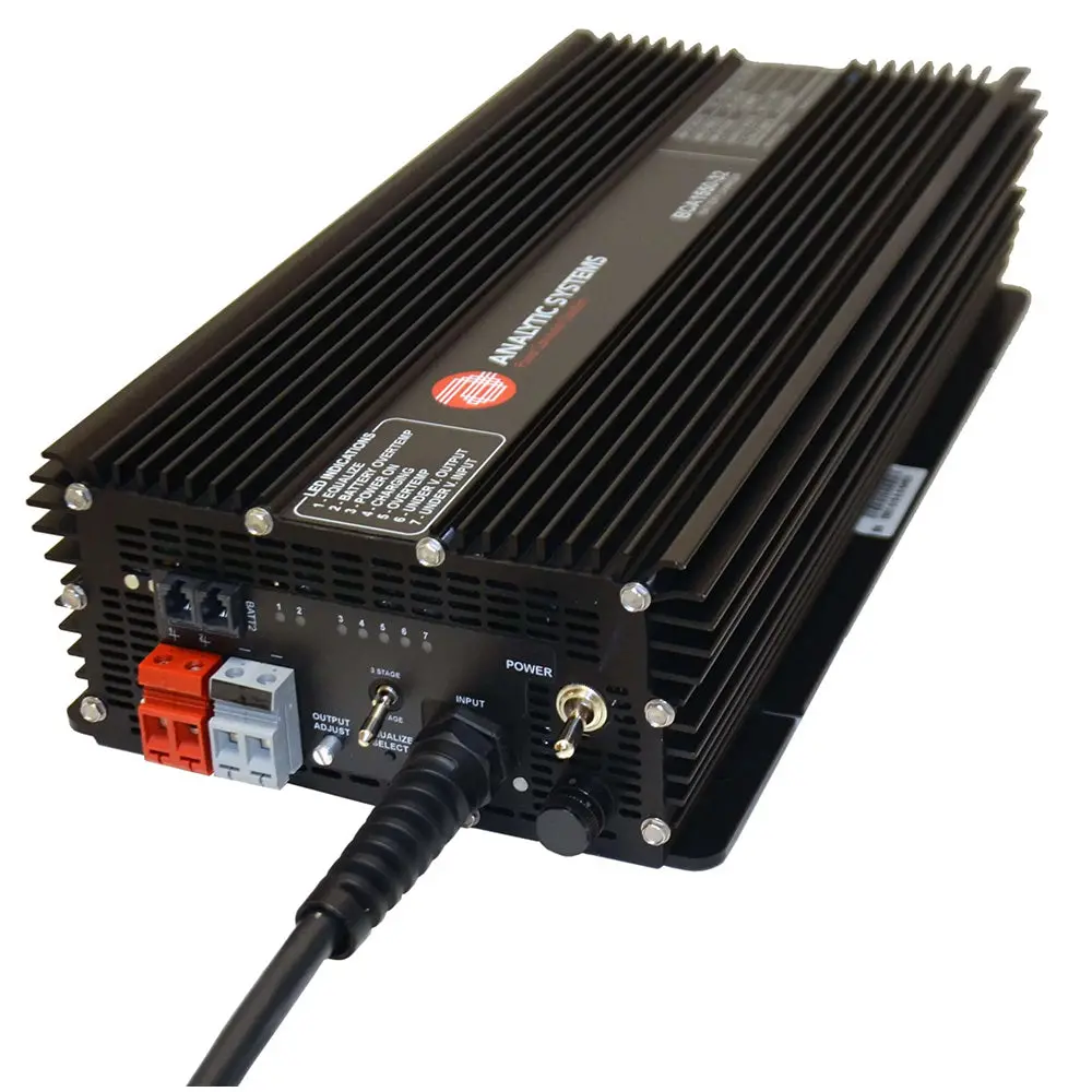 Analytic Systems Ac Charger 2-Bank 70A, 12V Out, 85-264Vac In Power-Factor Correction [Bca1050-12] 1