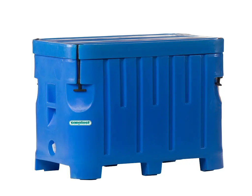 Saeplast - 9Cuft Insulated Box With Legs And Lid 1