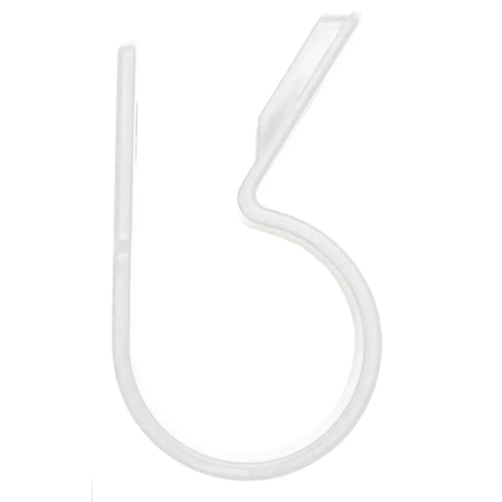 Pacer Nylon C-Clamps - 1/4" - Natural Color - 100 Pack [Bcch04-100] 1