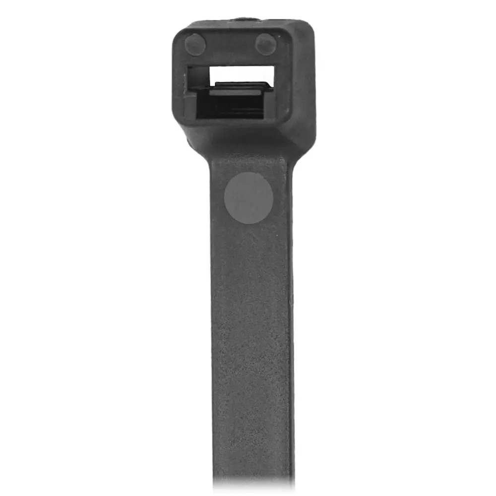 Pacer 8" Cable Tie - Black - 50Lb Tensile Strength - 2" Bundle Diameter - 100 Piece Bag [Ct2s-100Bk] 1