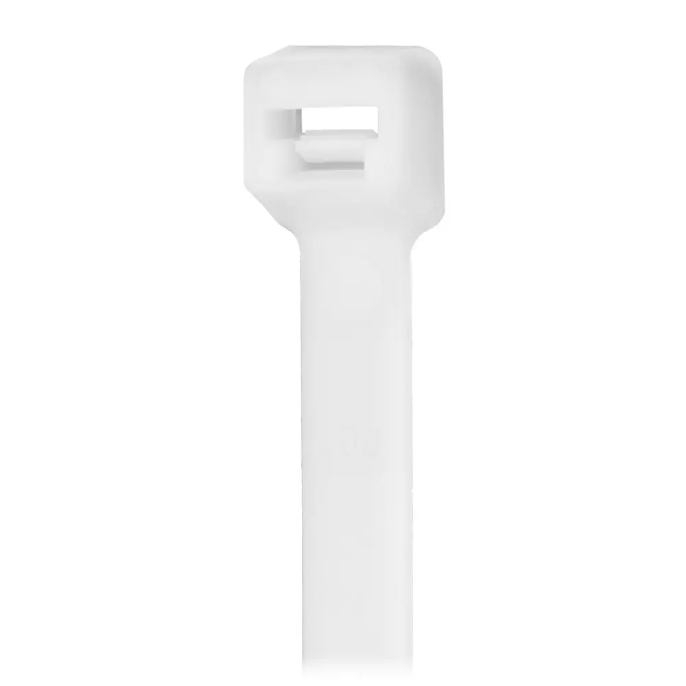 Pacer 6" Cable Tie - Natural Color - 30-40Lb Tensile Strength - 1.5" Bundle Diameter - 100 Piece Bag [Ct1.5I-100] 1