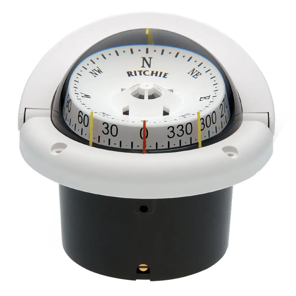 Ritchie Hf-743W Helmsman Compass - Flush Mount - White [Hf-743W] 1