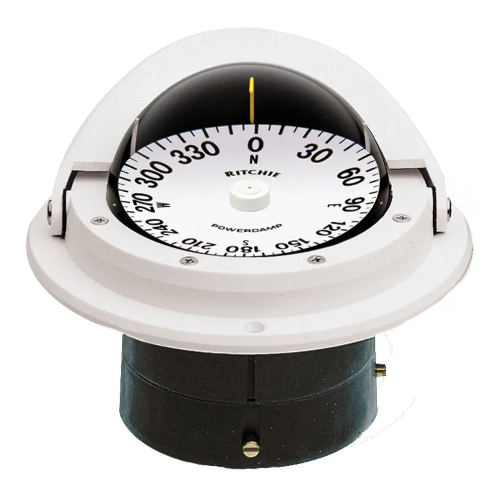 Ritchie F-82W Voyager Compass - Flush Mount - White [F-82W] 1