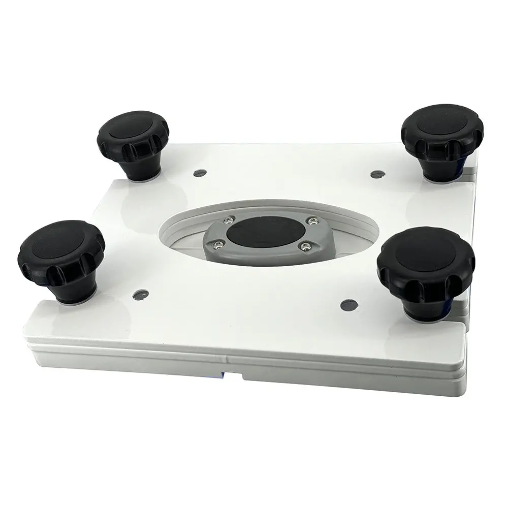 Seaview Removable Base F/Pedestal Mounts W/7X7 Base Plate - White [Pmrb7] 1