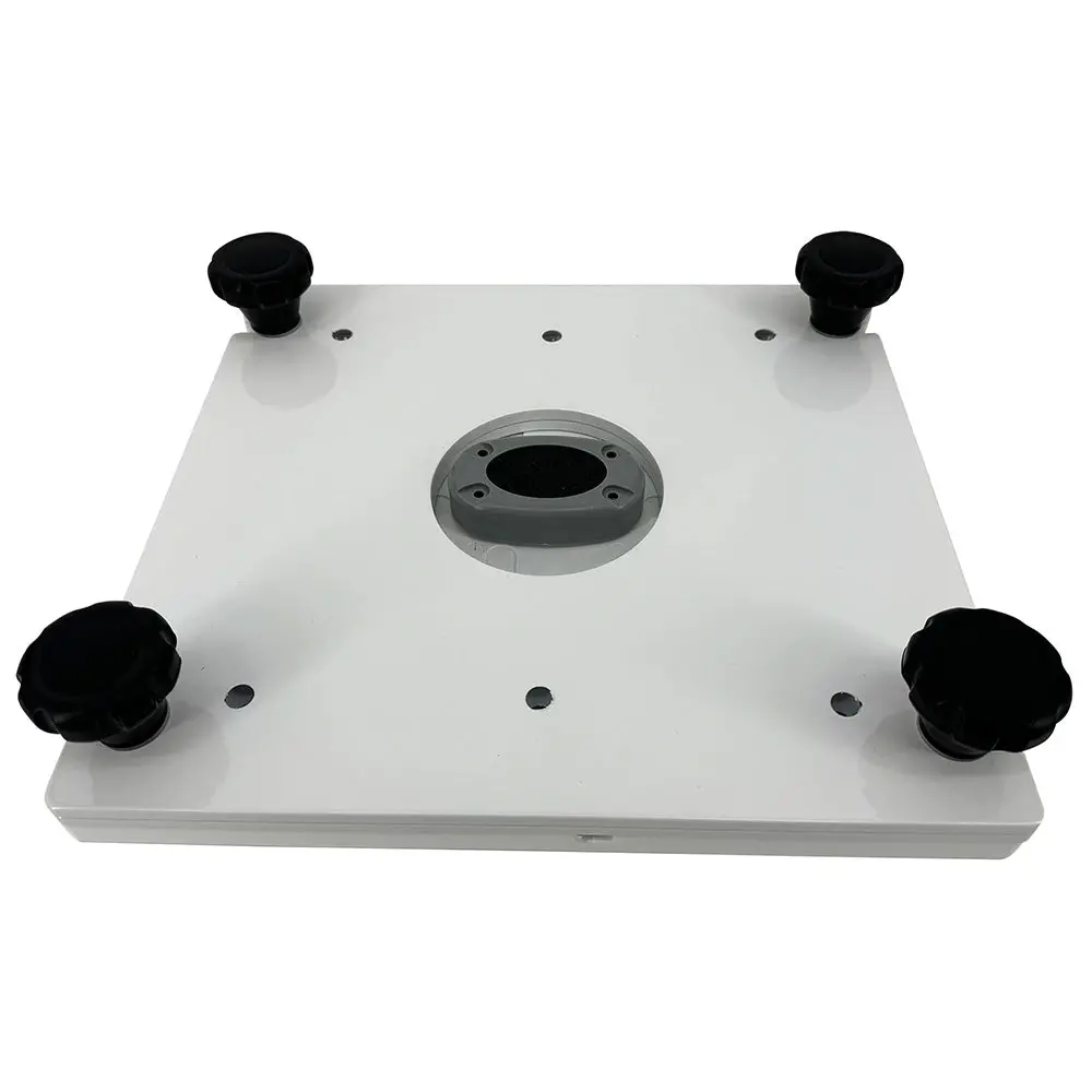 Seaview Removable Base F/Pedestal Mounts W/10X10 Base Plate - White [Pmrb10] 1