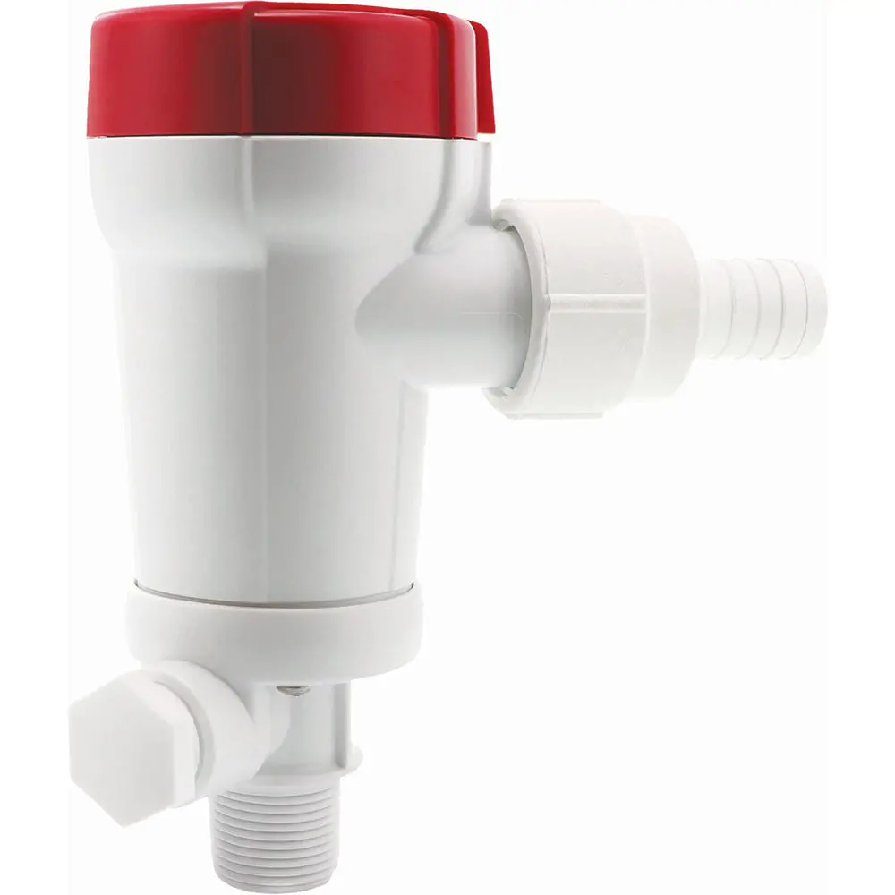 Rule 500 Gph Livewell Pump Straight Seacock Inlet [601Fc] 1