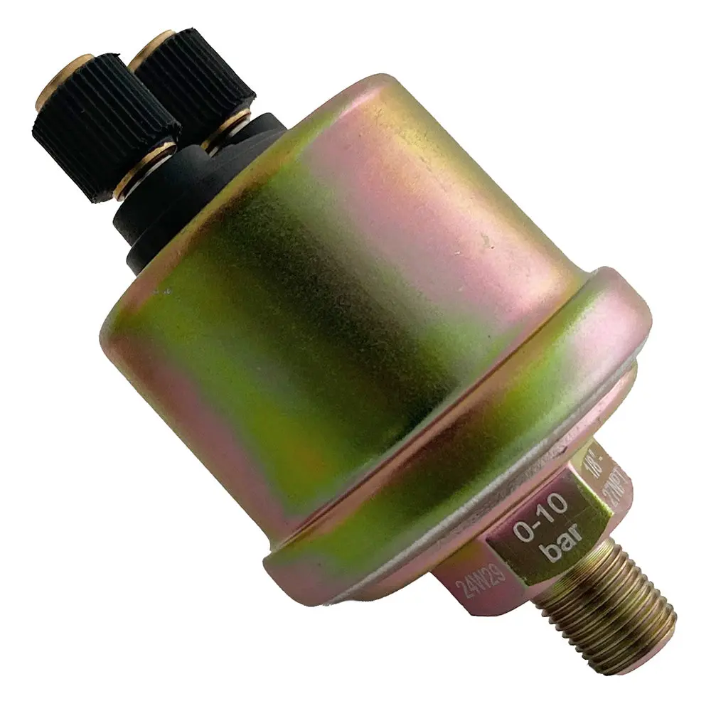 Veratron Oil Pressure Sensor - 1/8"-27Npt Thread - 10 Bar [B002008] 1