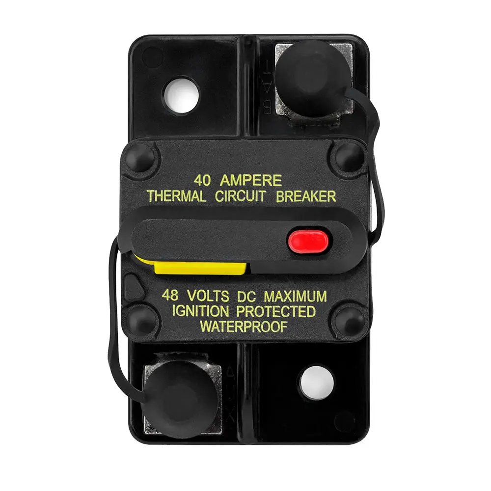 Jl Audio 40 Amp Resettable Circuit Breaker - Xmd-Mcb-40 [010-13682-00] 1
