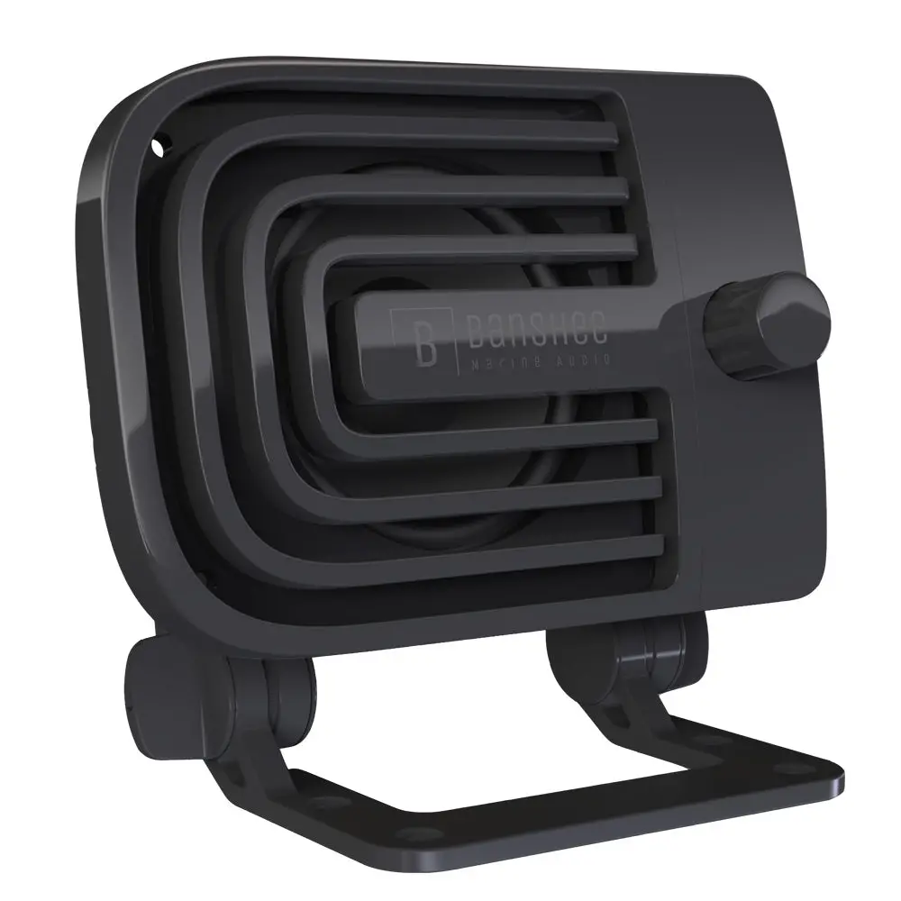 Banshee Marine Active External Vhf Speaker - Black [Bar-Va-1B] 1