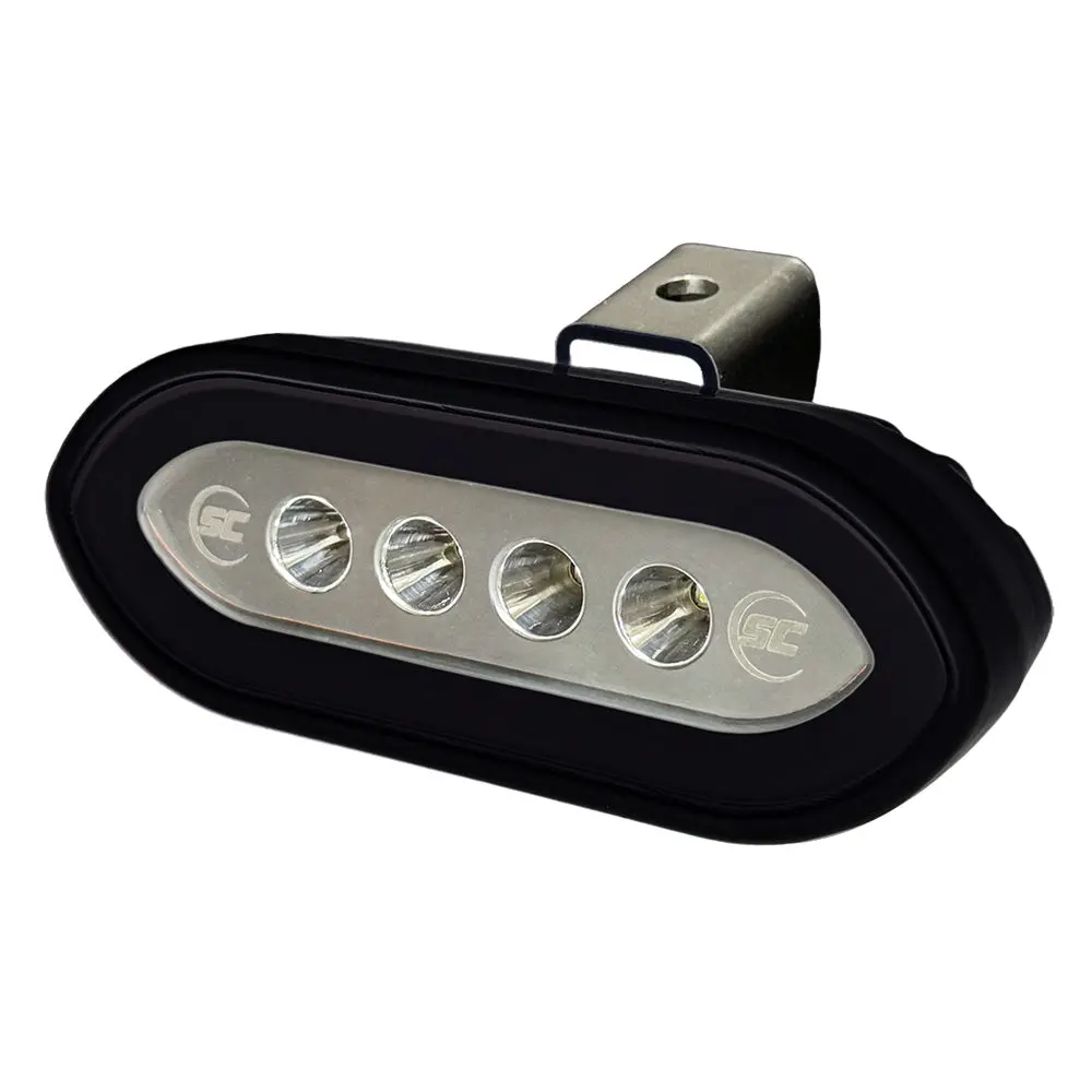 Shadow-Caster Bracket Mount Spreader Light - Black Housing - White [Scm-Slb4x-Gw-Bk] 1