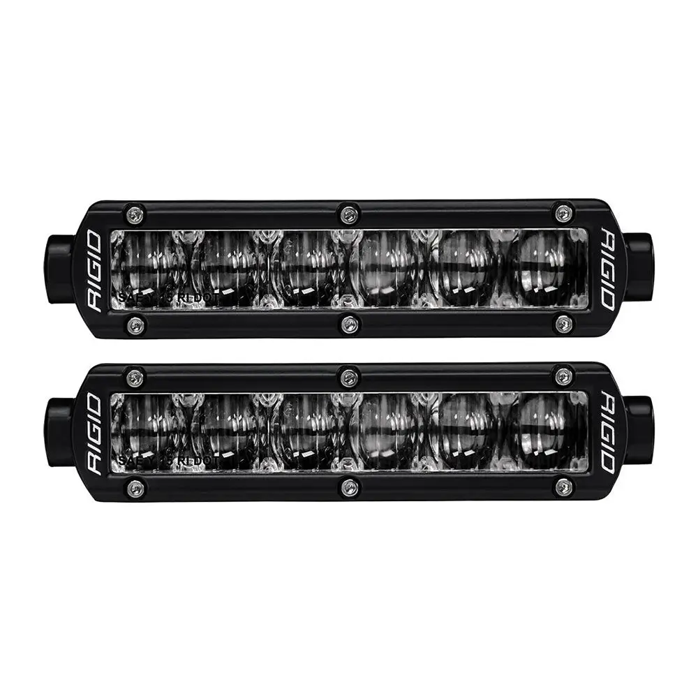 Rigid Industries Sr-Series 6" Sae Fog Light - Compliant Pair [906703] 1