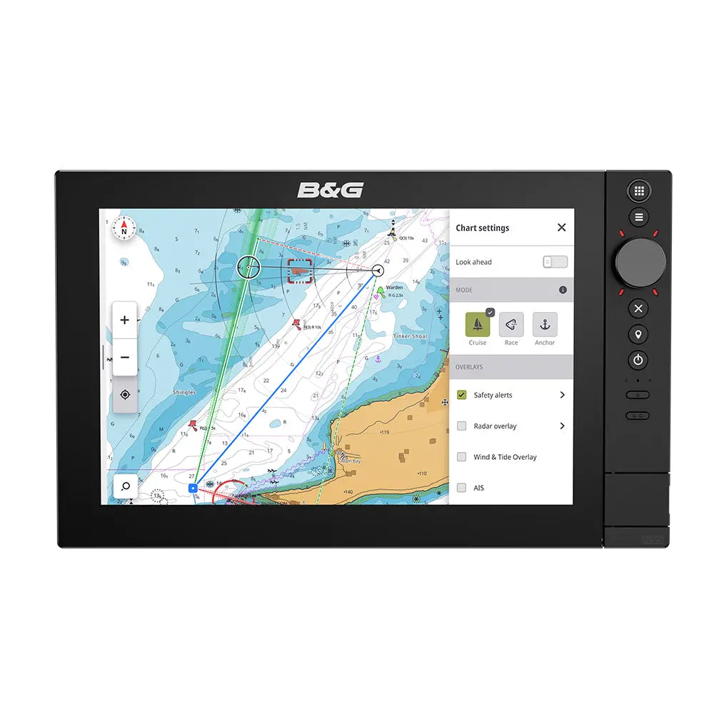 Bg Zeus Sr 12 12" Mfd W/C-Map Discover X F/Us/Canada - No Sonar [000-16024-001] 1