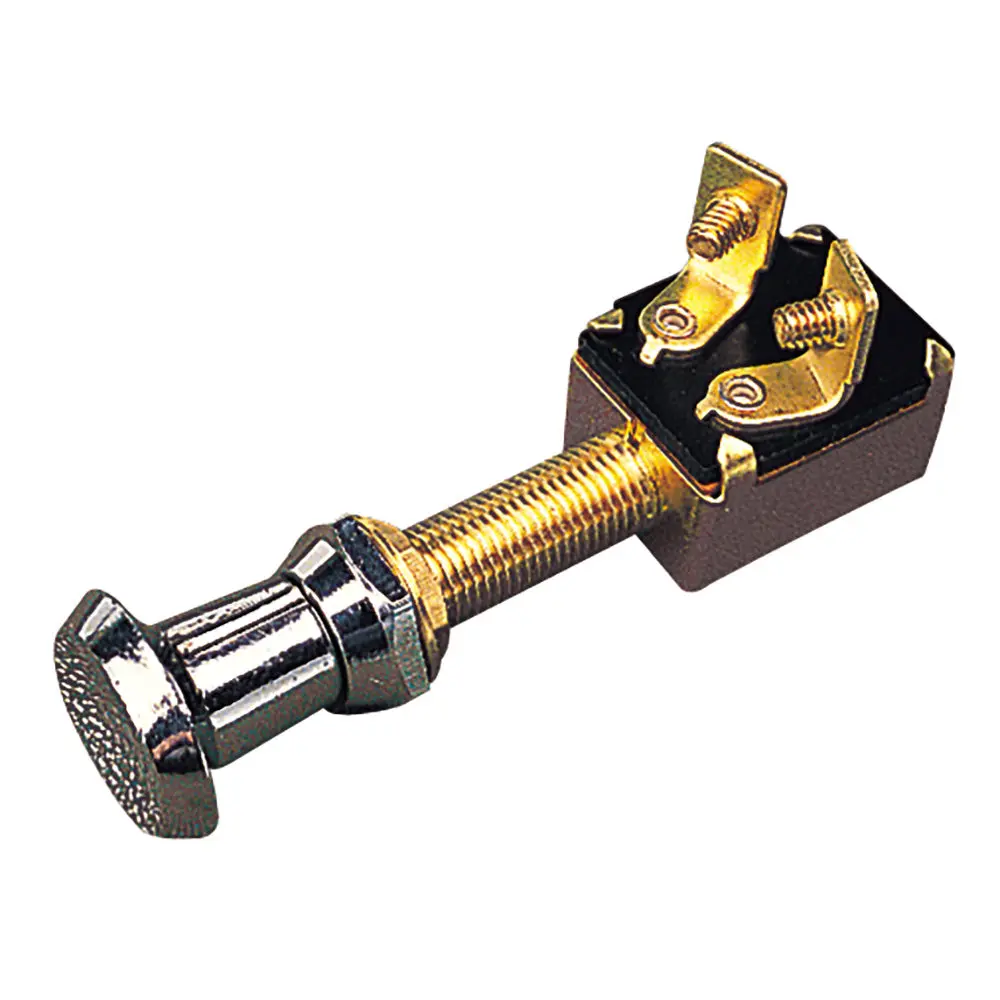Sea-Dog Two-Position On-Off Push-Pull Switch - Stamped Brass [420390-1] 1