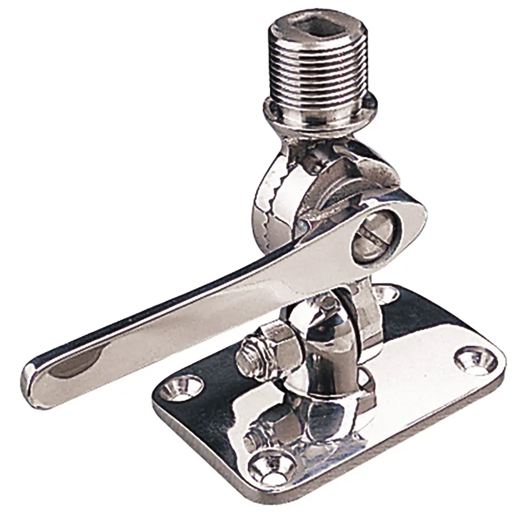 Sea-Dog Adjustable Antenna Base - Deck Mount - Investment Cast 316 Stainless Steel [329230-1] 1