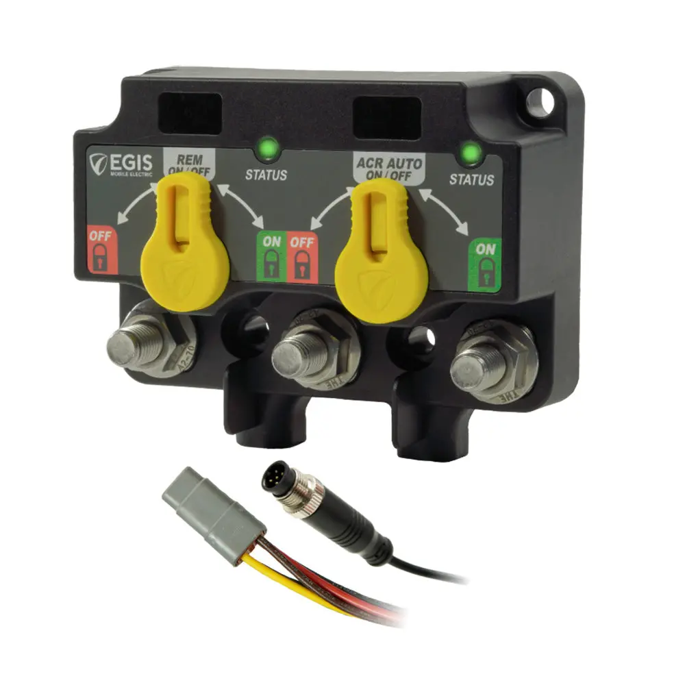 Egis Dual Xd - Nmea 2000 - Relay/Relay W/Knobs - 8 Position Dt [9821-8550] 1