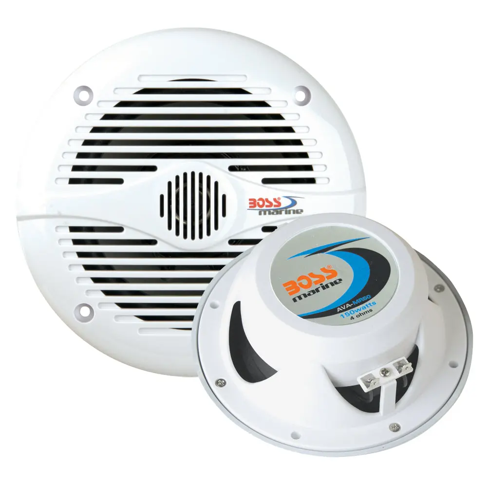Boss Audio Mr50 5.25" Round Speakers - White - Pair [Mr50] 1
