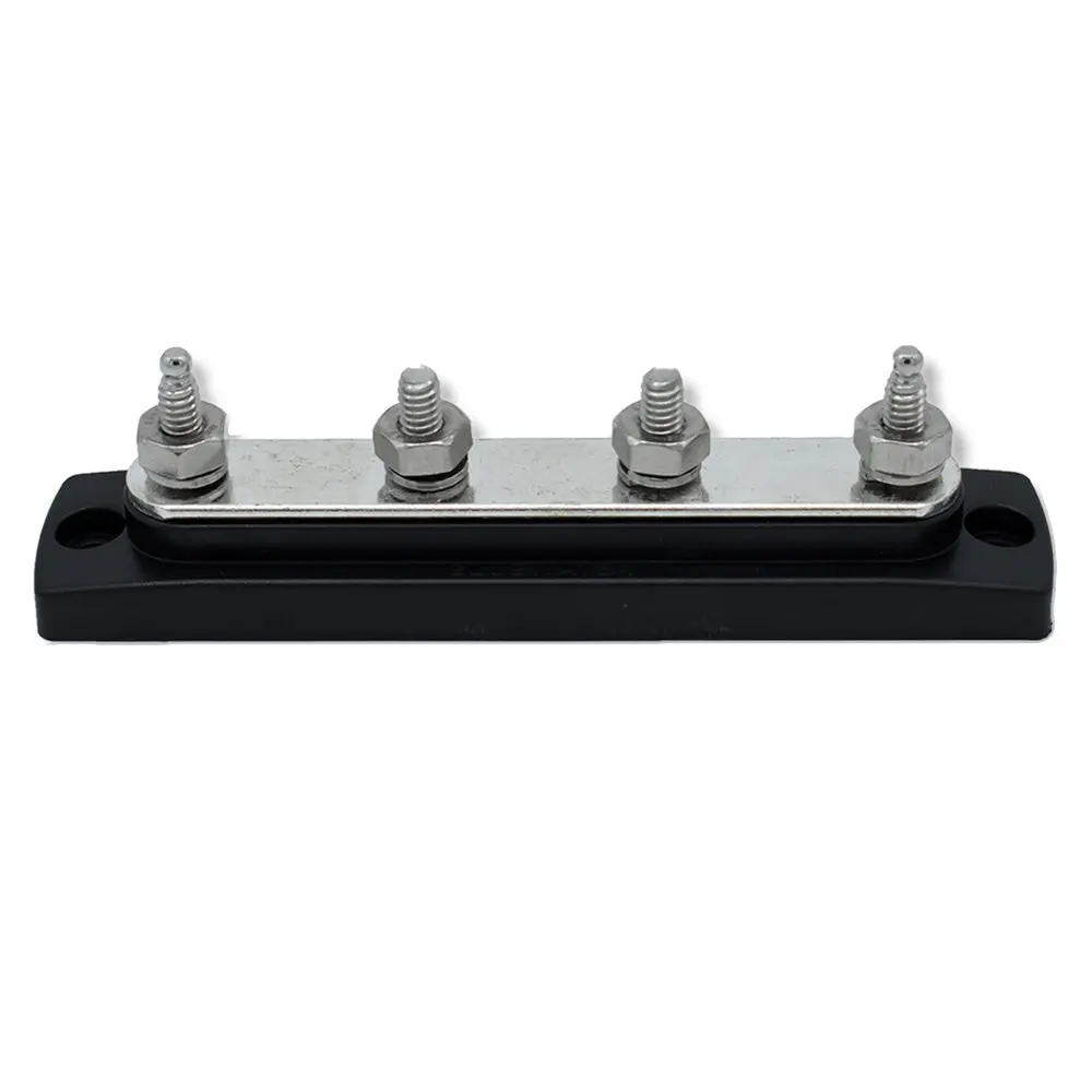 Bluewater Common Stud Busbar 4 Gang - Black [312303-B-020] 1