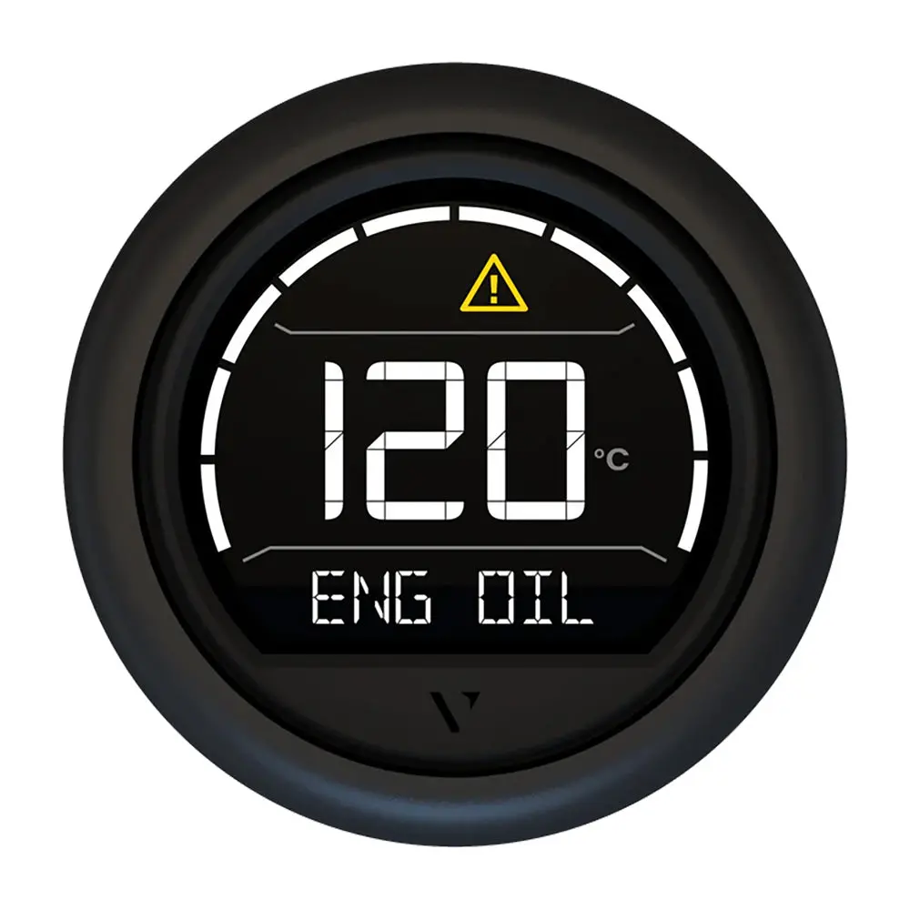 Veratron Vl Digital 52 W/Round Black Bezel [B00205702] 1