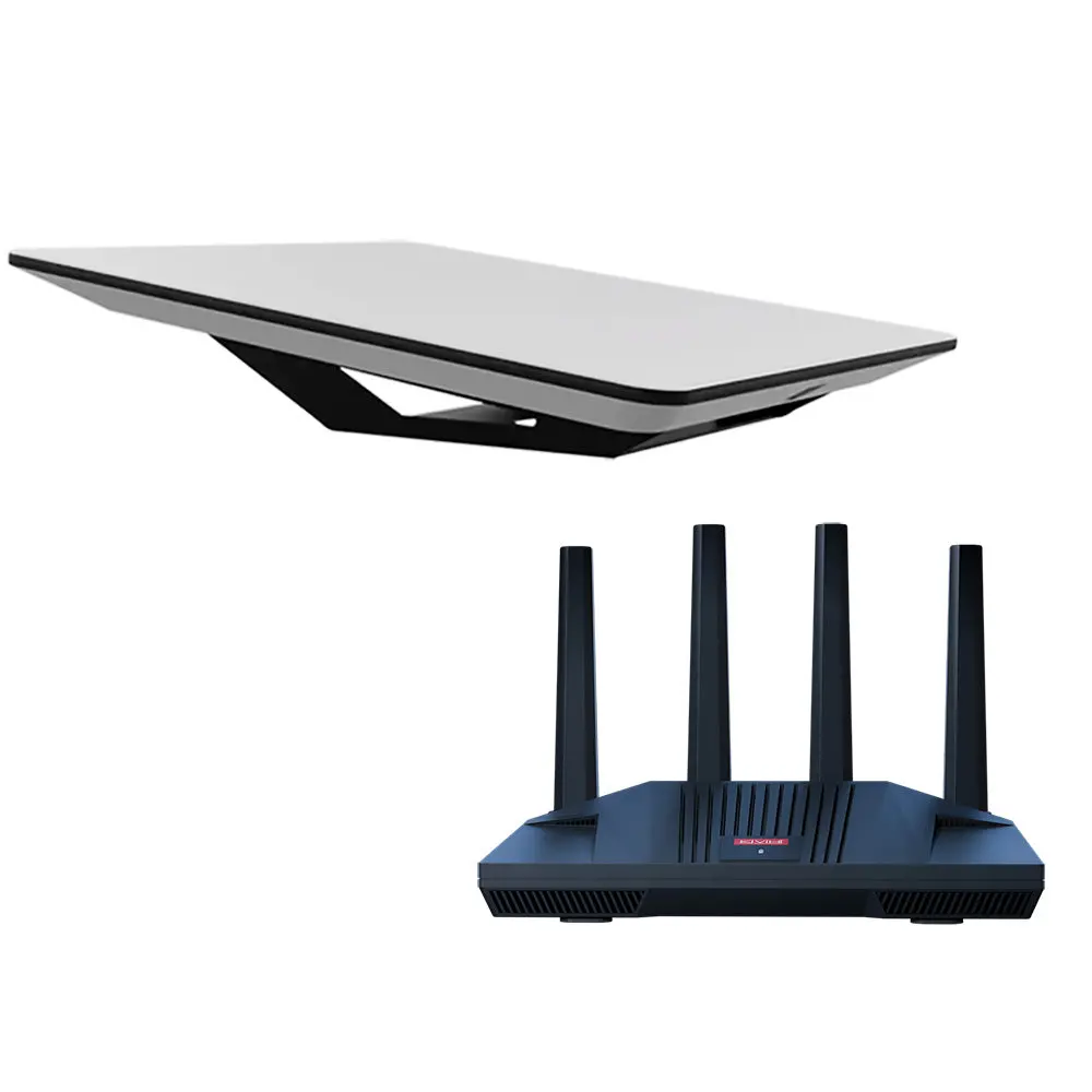 Kvh Starlink Performance Gen 2 Kit W/Commbox Edge Core Communications Gateway  Wi-Fi Router [72-1048-Co] 1
