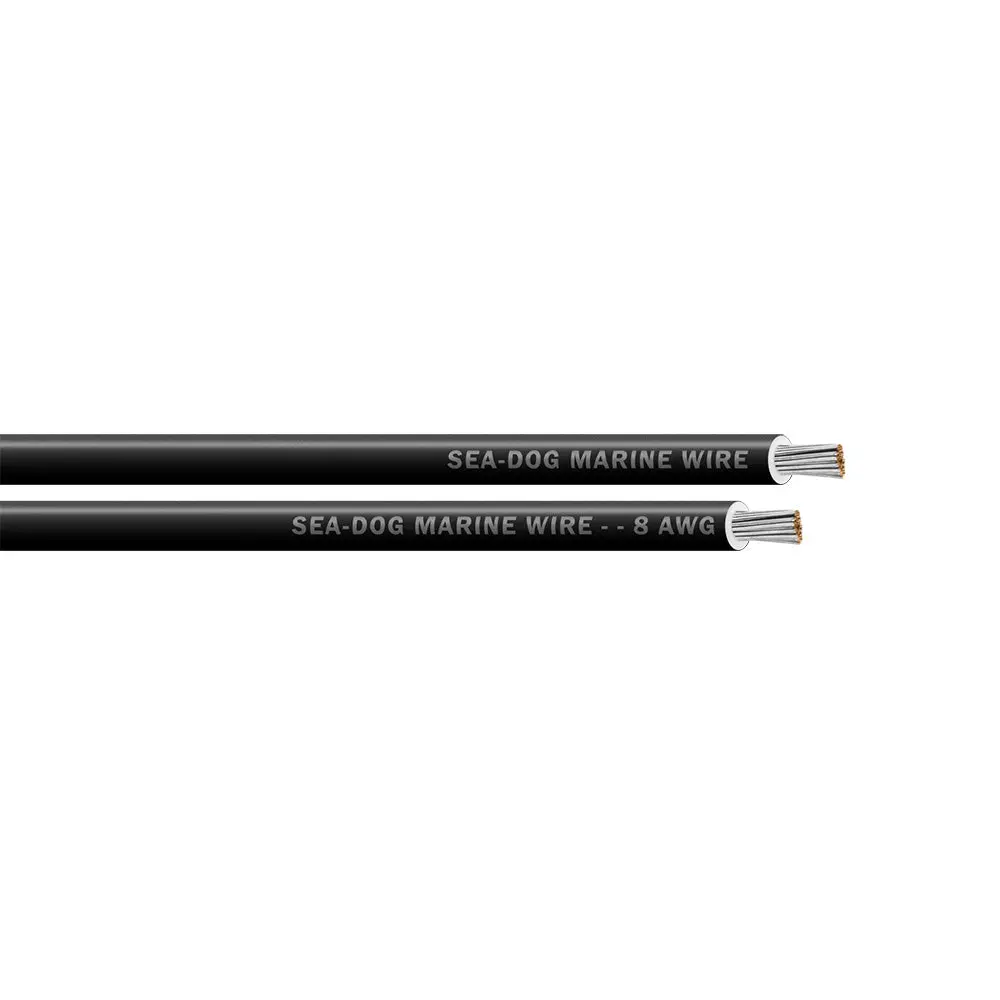 Sea-Dog 8 Awg Black Primary Wire - 500' [8008017] 1