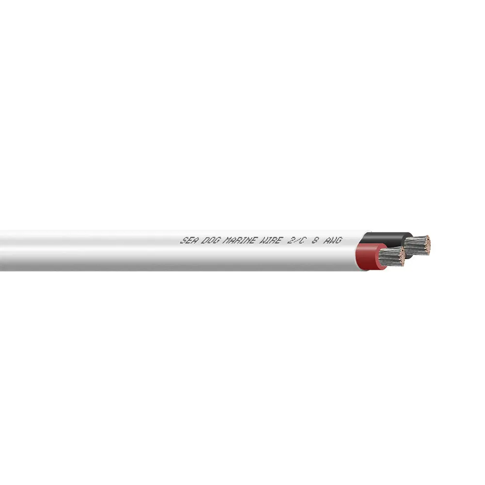 Sea-Dog 8/2 Awg Flat Duplex Wire Red/Black - 50' [8008201] 1