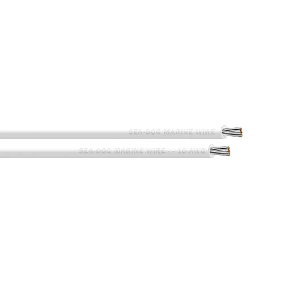 Sea-Dog 10 Awg White Primary Wire - 500' [8010057] 1