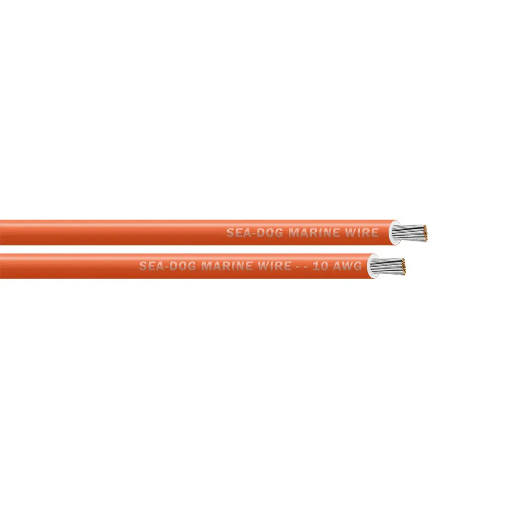 Sea-Dog 10 Awg Orange Primary Wire - 25' [8010080] 1