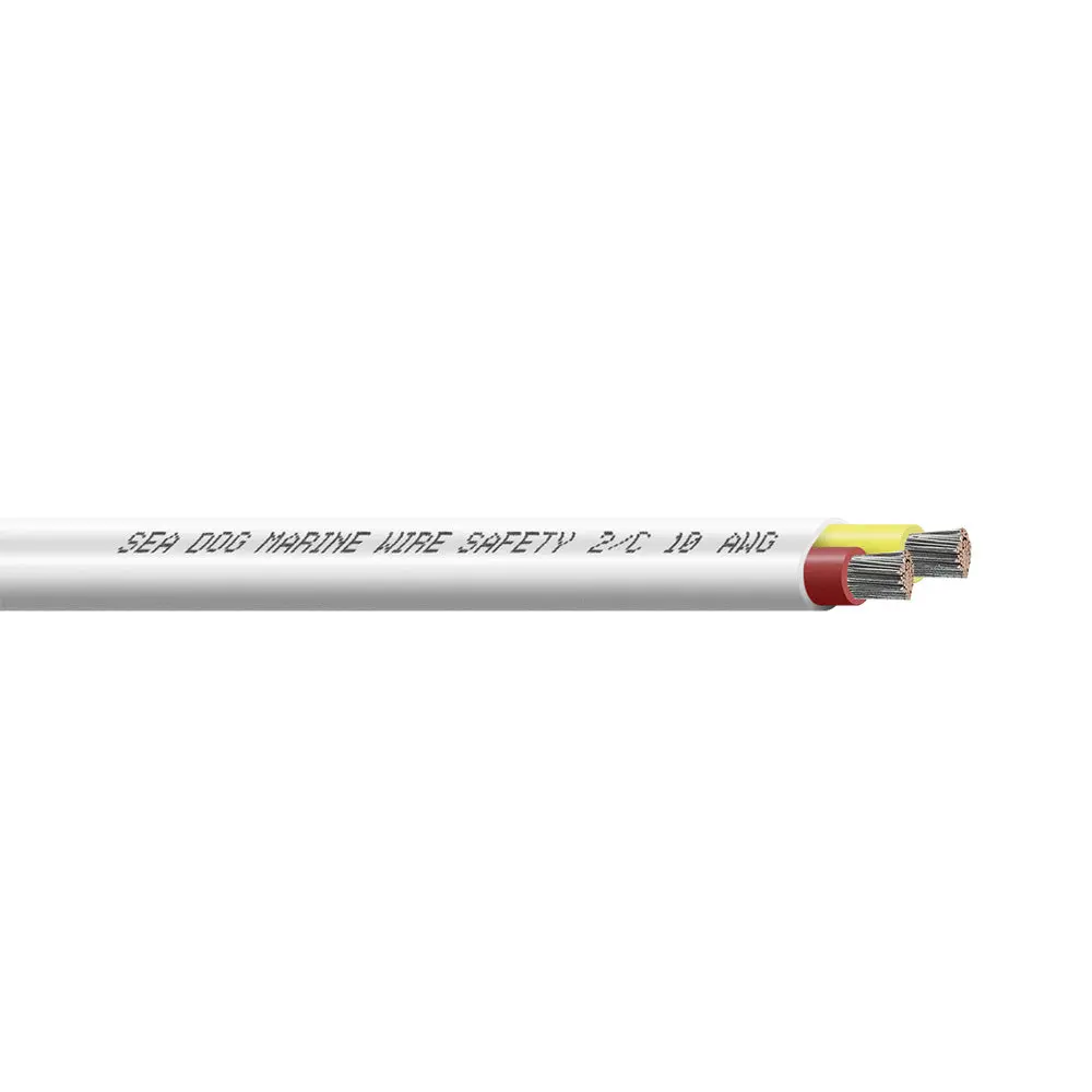 Sea-Dog 10/2 Awg Flat Duplex Safety Wire - Red/Yellow - 800' [8010228] 1
