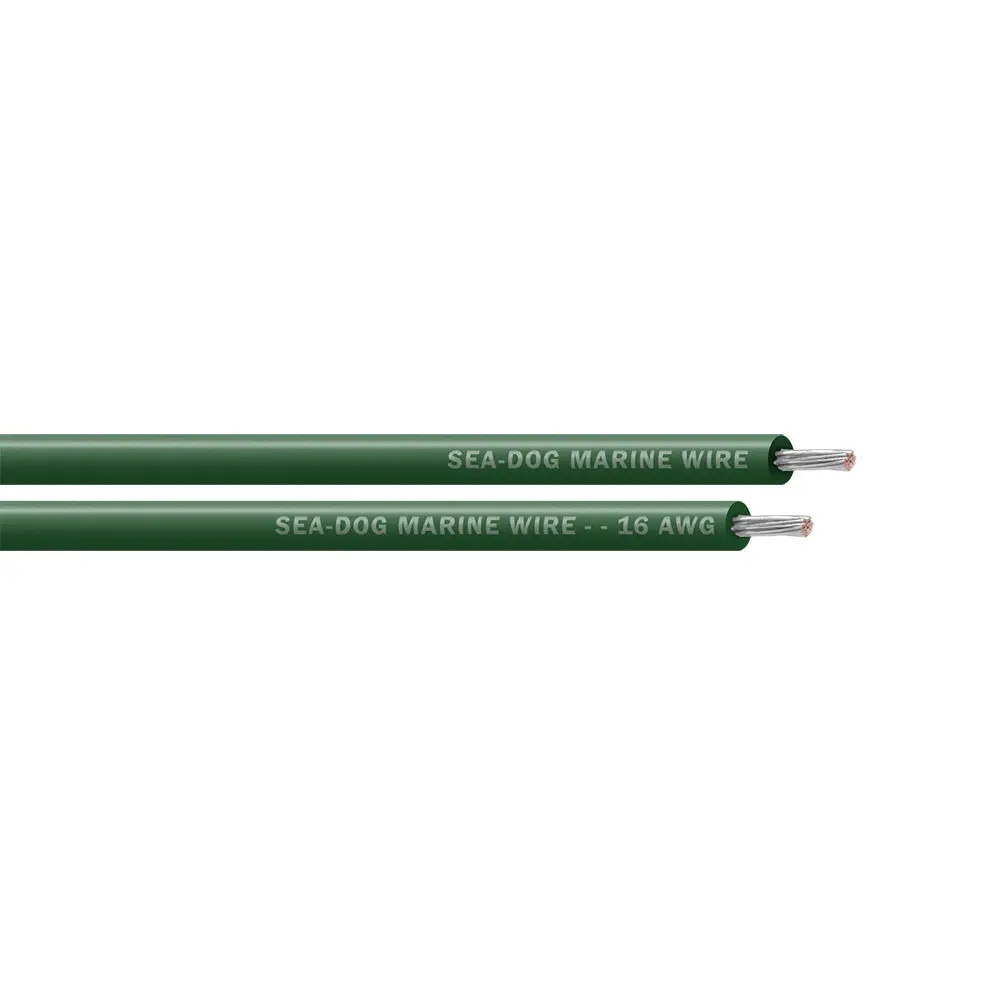 Sea-Dog 16 Awg Green Primary Wire -100' [8016042] 1